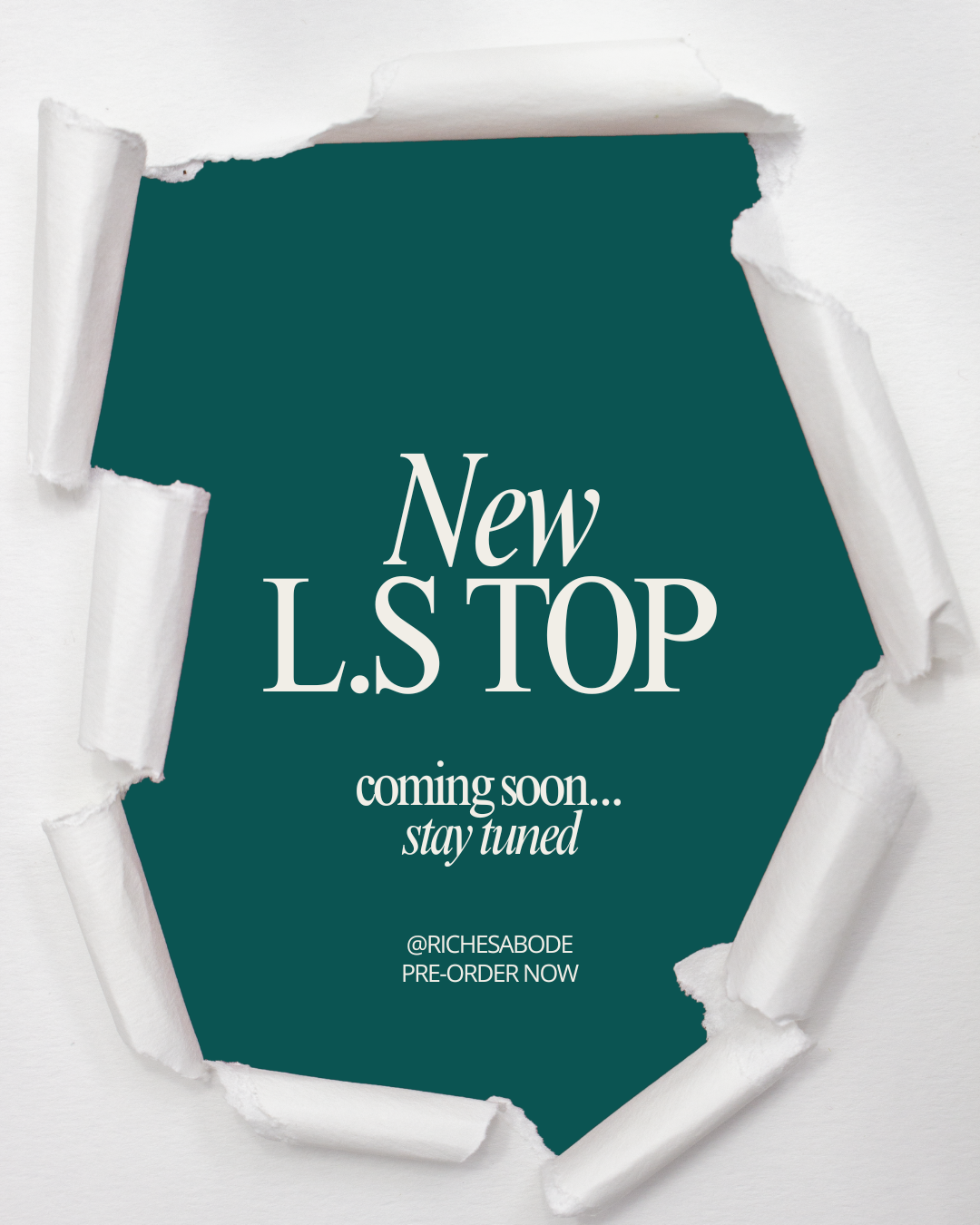 L.S. Top - Pre Order