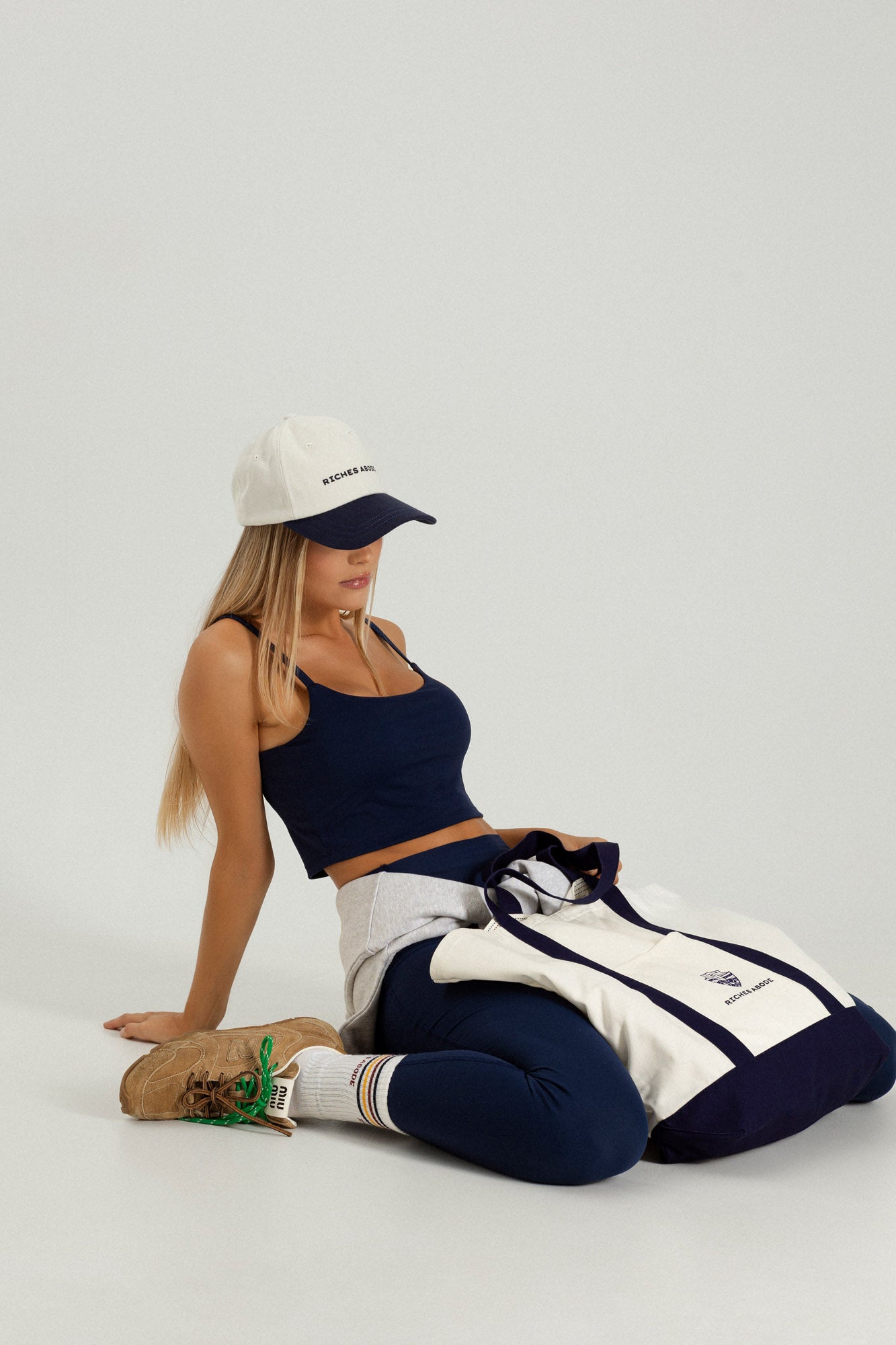 Riches Abode Anna tote bag, designed with a clean silhouette and durable materials. Ideal for eco-conscious individuals on the go