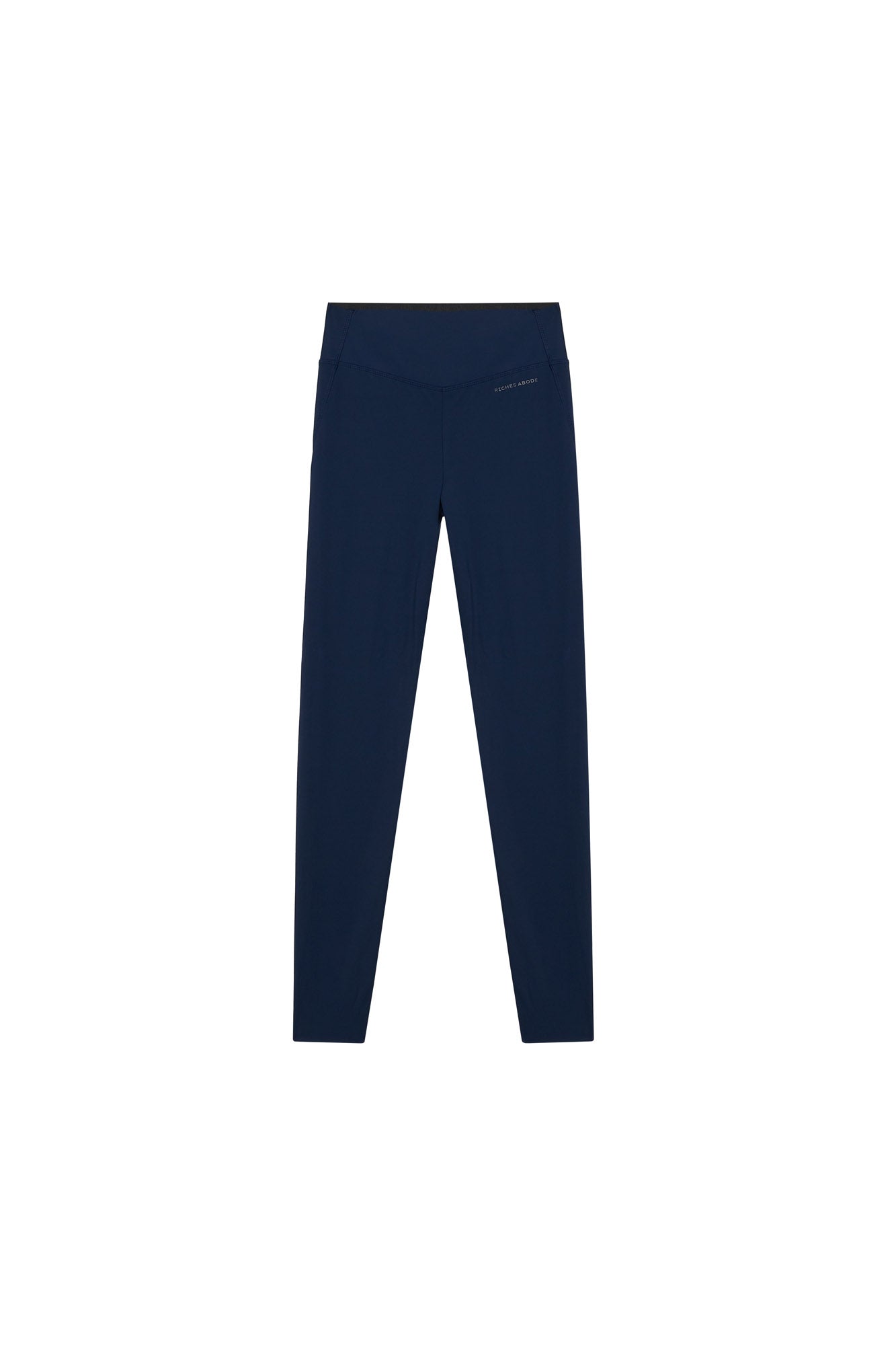 Steffi leggings in navy blue by Riches Abode, crafted with eco-friendly fabric for a sleek and comfortable fit. Perfect for active or casual wear