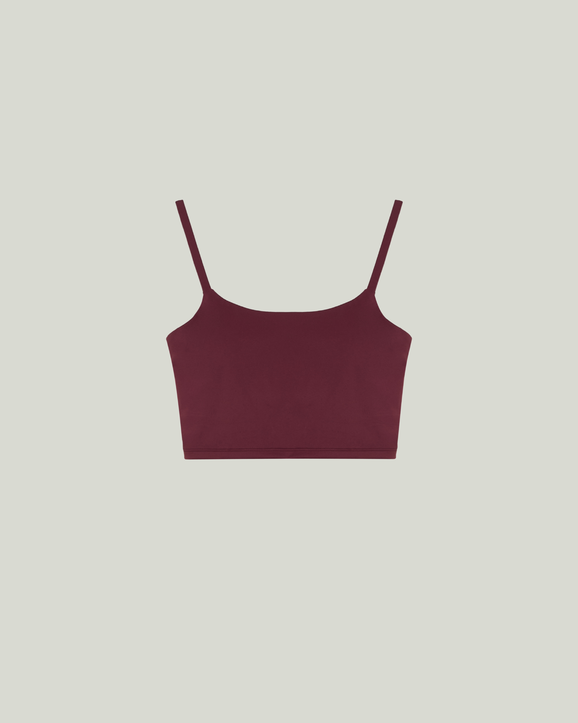 Composé Soft Sculpt Tank Top in bordeaux — Riches Abode