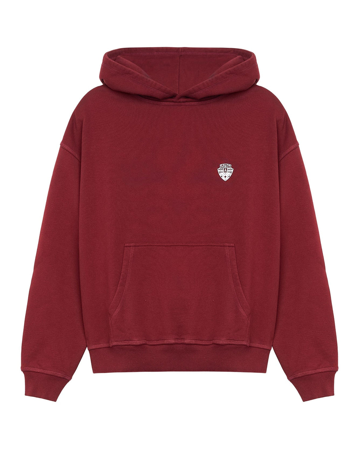 F.L.S. Hoodie in bordeaux — Riches Abode
