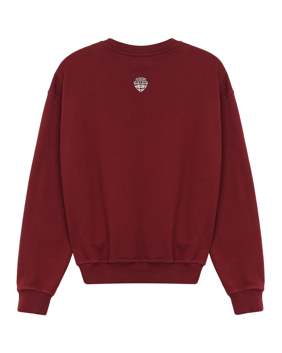 RA Sweatshirt in bordeaux — Riches Abode