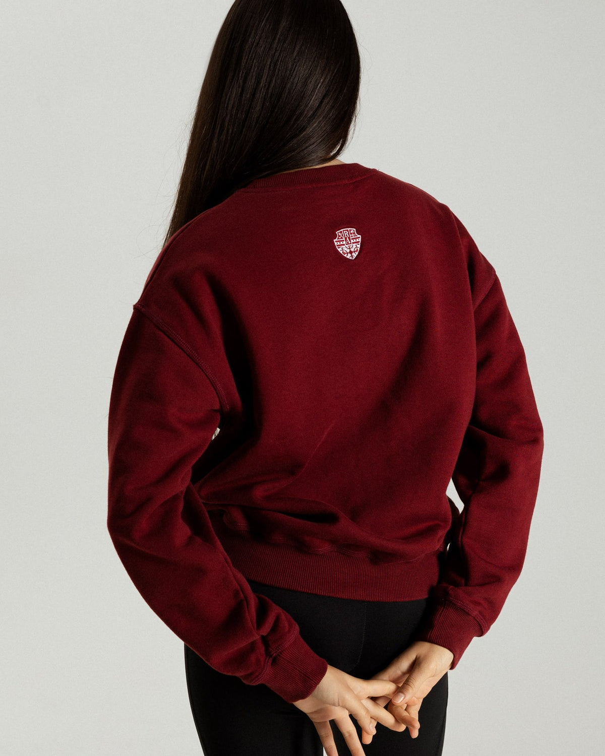 RA Sweatshirt in bordeaux — Riches Abode