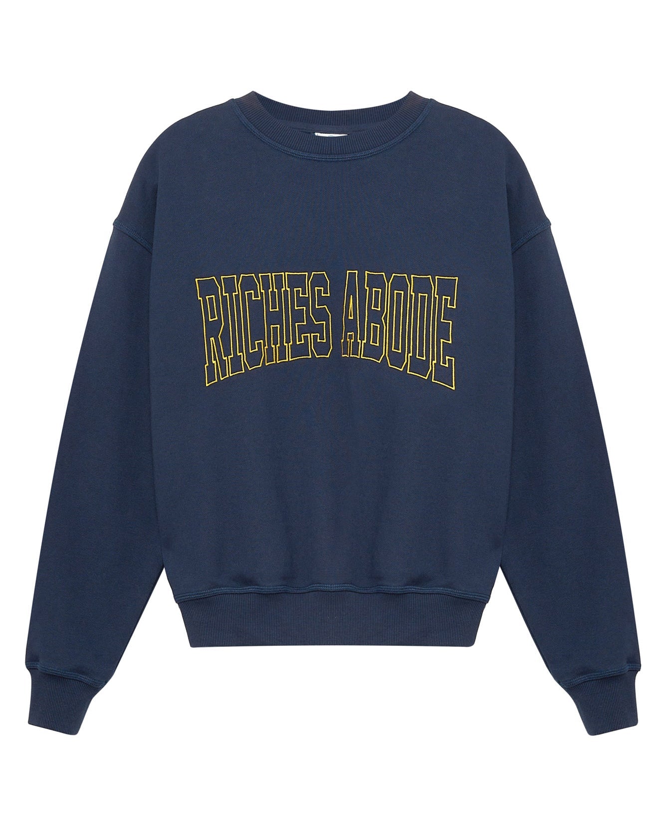 RA Sweatshirt in navy blue — Riches Abode