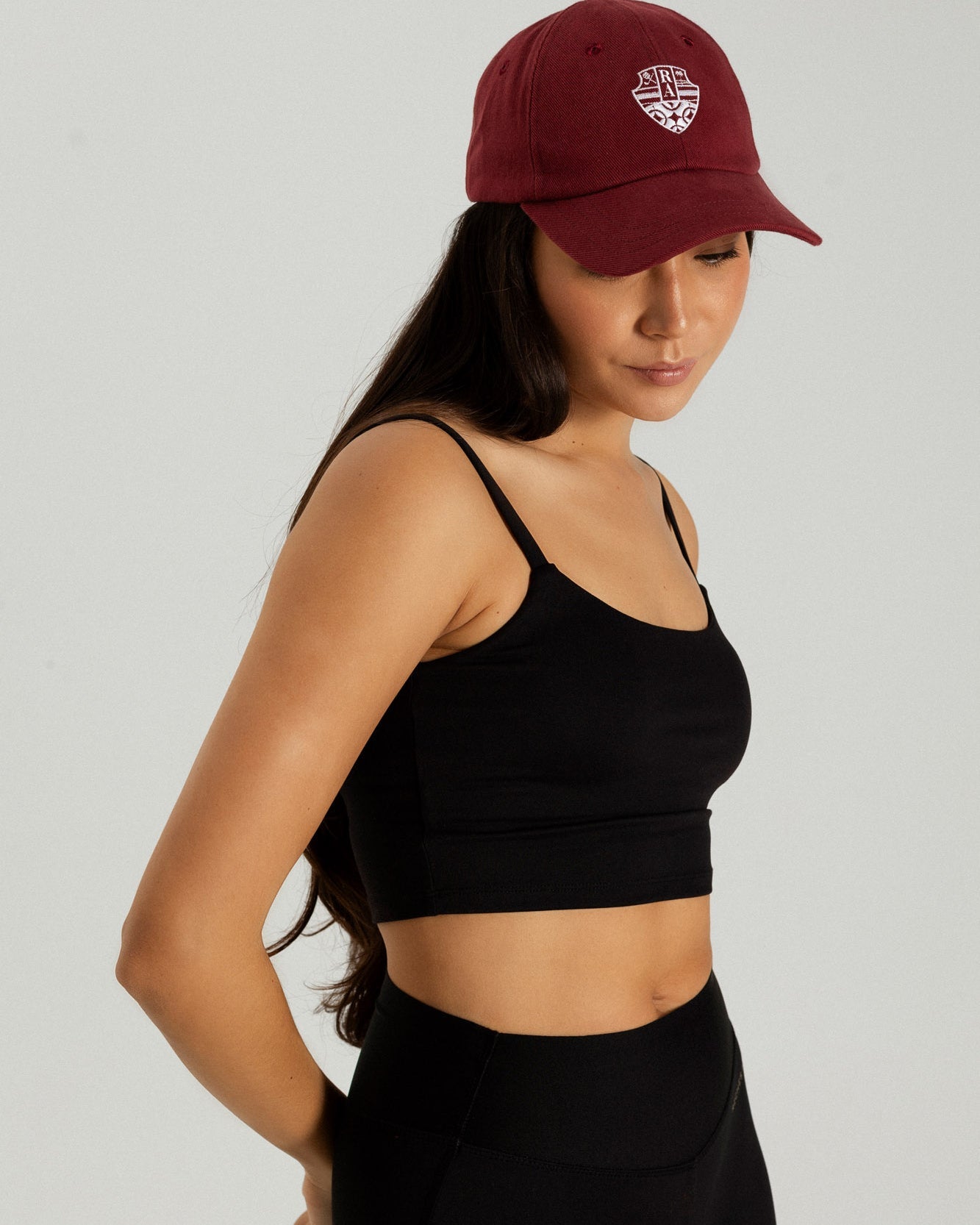 Baseball Cap in bordeaux — Riches Abode